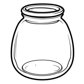 pulcro vaso contorno icono en vector formato para versátil diseños
