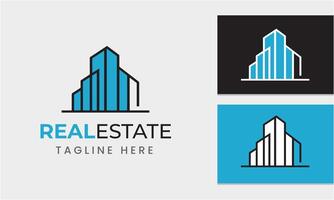 AI generated real estate logo icon symbol sample idea template vector