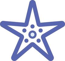 starfish icon vector illustration