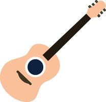 a guitar on a white background vector