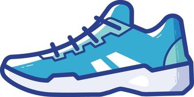 comprehensive training shoes illustration design, art and creativity vector