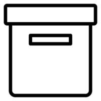 box line icon vector