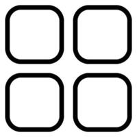 category line icon vector