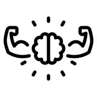 think line icon vector