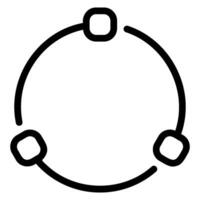 connect line icon vector