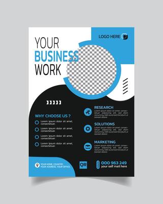 Fantastic Corporate Business Flyer or Elegant Business Leaflet Creativity Business Poster