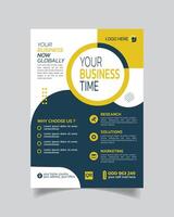 Amazing Corporate Business Flyer or Advertisement Business Leaflet Trending Business Poster vector