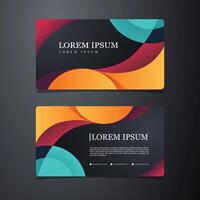 full color abstract vector background