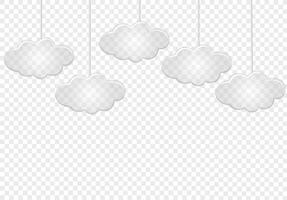 nubes con plata cinta. plano diseño estilo. para el diseño de tu sitio web, logo, solicitud. vector ilustración