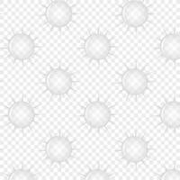 Pattern sun. Flat design style. For the design of your website, logo, application. Vector illustration