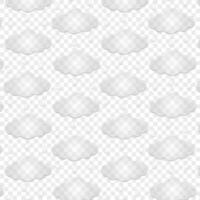 Pattern clouds with rain drops. Flat design style. For the design of your website, logo, application. Vector illustration