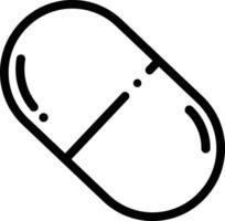 pill icon vector illustration