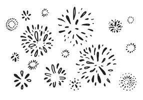 set of doodle starburst isolated on white background hand drawn from sunburst. design elements. vector illustration.