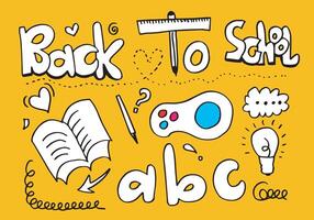 Vector illustration of back to school. Good for wrapping paper and website wallpapers.