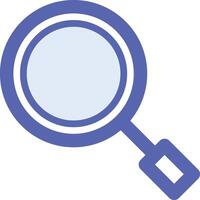 a magnifying glass icon on a white background vector