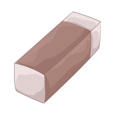 Illustration of eraser