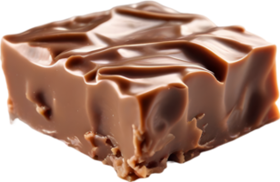 ai genererad fudge, närbild av läckert utseende fudge. png