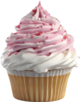 AI generated Cupcakes, Close-up of delicious-looking Cupcakes. png
