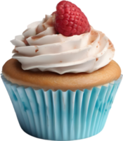 ai gegenereerd cupcakes, detailopname van heerlijk uitziend cupcakes. png