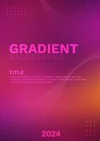 Template Vector Gradient Text