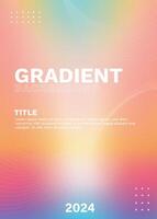 Template Vector Gradient Text