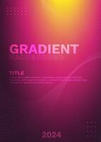 Template Vector Gradient Text