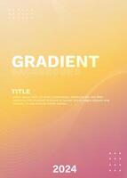 Template Vector Gradient Text