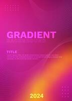 Template Vector Gradient Text