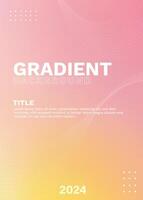 Template Vector Gradient Text