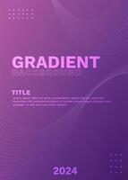 Template Vector Gradient Text