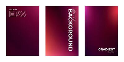 Wine Red and Neon Color Gradient Background Illustration vector