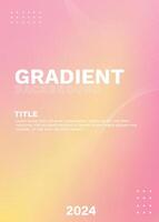 Template Vector Gradient Text