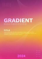 Template Vector Gradient Text