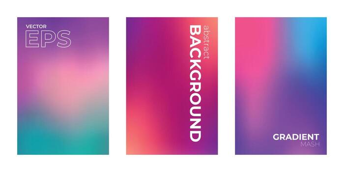 Blurred Gradient Texture Background for Your Vector Illustration