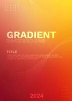 Template Vector Gradient Text