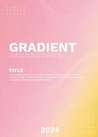 Template Vector Gradient Text