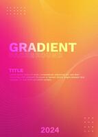 Template Vector Gradient Text