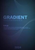 Template Vector Gradient Text