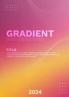 Template Vector Gradient Text