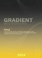 Template Vector Gradient Text