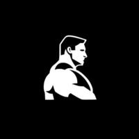 Biceps, Minimalist and Simple Silhouette - Vector illustration