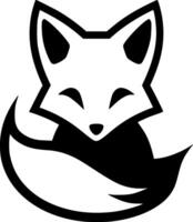 Fox, Minimalist and Simple Silhouette - Vector illustration