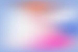 Vector Pink and Blue Gradient Blur Background