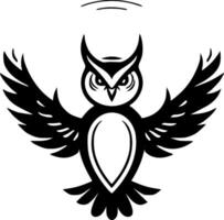 Owl - High Quality Vector Logo - Vector illustration ideal for T-shirt graphic