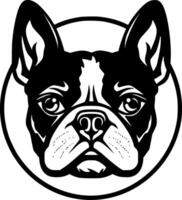 French Bulldog - High Quality Vector Logo - Vector illustration ideal for T-shirt graphic