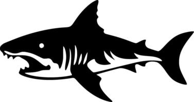 Shark - High Quality Vector Logo - Vector illustration ideal for T-shirt graphic