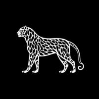 leopardo - alto calidad vector logo - vector ilustración ideal para camiseta gráfico