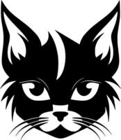 Cat, Minimalist and Simple Silhouette - Vector illustration