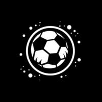 Soccer, Minimalist and Simple Silhouette - Vector illustration