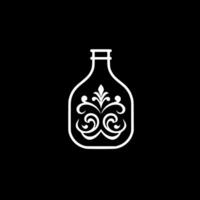 botella - alto calidad vector logo - vector ilustración ideal para camiseta gráfico